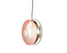 Lampa Orbital, pink/polished brass