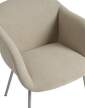 zidle-Fiber Soft Armchair Tube, Ecriture 240/Grey