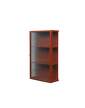 skrinka-Haze Wall Cabinet Reeded Glass, oxide red