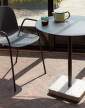 stul-Terrazzo Table Ø70, grey terrazzo / anthracite