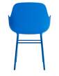 zidle-Form Armchair Steel, bright blue