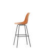 Barová stolička Eames Plastic High, rusty orange
