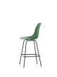 Barová stolička Eames Plastic Low, emerald