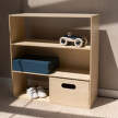 Drevená polica Kiddo Shelving, birch