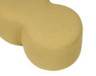 Pouf Umbo, yellow pear