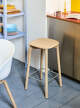 Barová stolička Soft Edge 82 Low, water-based oak