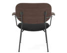 Kreslo Co Lounge Chair, dark oak/Sierra 1001