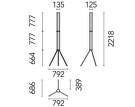 Stojacia lampa Superwire F