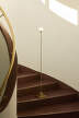 Prenosná stojacia lampa Snowball, brass
