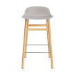 Barová stolička Form 65 cm, warm grey/oak