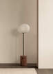 Stojacia lampa JWDA, red travertine