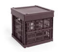 Plastové veko Colour Crate Cube/Square M, bordeaux