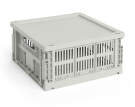 Plastové veko Colour Crate Cube/Square M, grey