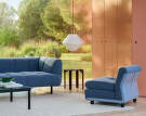 Kreslo Amanta, Turf blue grey