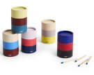 Zápalky Matches Round, cobalt blue, red and black-4