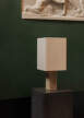 Stolná lampa Nonna H49, travertine