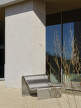 Lavica Dream View 100 cm, brushed steel