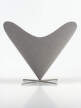 Kreslo Heart Cone Chair, Cento salt and pepper