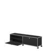 Komoda na kolečkách USM Haller M61, graphite black-2