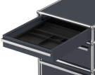 Zásuvkový kontejner na kolečkách USM Haller M63, anthracite-2