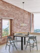 Skladacia stolička Backflip, cloud blue lacquered beech