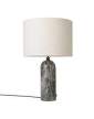 Stolná lampa Gravity large, grey marble, canvas