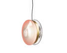Lampa Orbital, pink/light patina brass