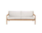 Outdoor sofa Jack, 180 cm, teak / Off White