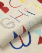 Alphabet Fabric Poster