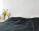 Crinkle Bedspread, anthracite