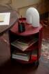 Servírovací stolík Eve Storage, mahogany red