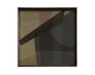 Podnos Angle Glass Tray Square L, slate