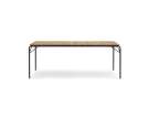 stol Vig Table 90 x 200 cm Robinia, black