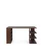 stul-Edre Desk, dark stained pine