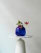 vaza-Step Vase H23, blue