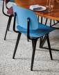 zidle-Revolt Chair, black / azure blue