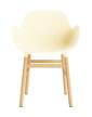 zidle-Form Armchair Oak, cream