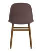 zidle-Form Chair Walnut, brown