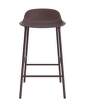 stolicka-Form Bar Chair 65 cm Steel, brown