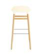 stolicka-Form Bar Chair 75 cm Oak, cream/oak