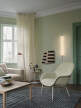 Kreslo Fiber Lounge Armchair Tube, Ecriture 910/grey