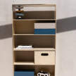Drevená polica Kiddo Shelving, birch