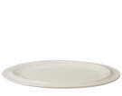 Tanier Edge Plate Ø27 cm 2ks, ecru stoneware
