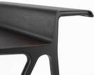 Pracovný stôl Courier, dark oak/deep black
