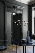 Luster 2097/18 Frosted Bulbs, matte black