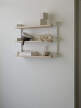 Polica Tea Shelf, oak/white