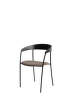 Stolička Missing Armchair, black ash/Barnum 10