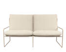 Outdorová sofa Desert 2-seater, cashmere/off-white
