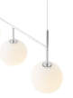 Závesná lampa TR Suspension Frame, polished steel