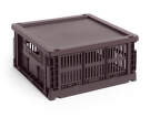 Plastové veko Colour Crate Cube/Square M, bordeaux